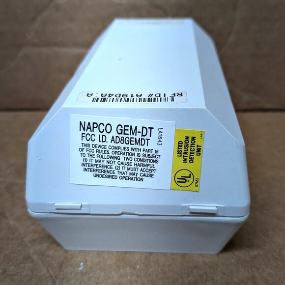 NAPCO GEM-DT WIRELESS DUAL TECH PIR/MICROWAVE MOTION DETECTOR UNUSED NEW NO BOX - Picture 3 of 9